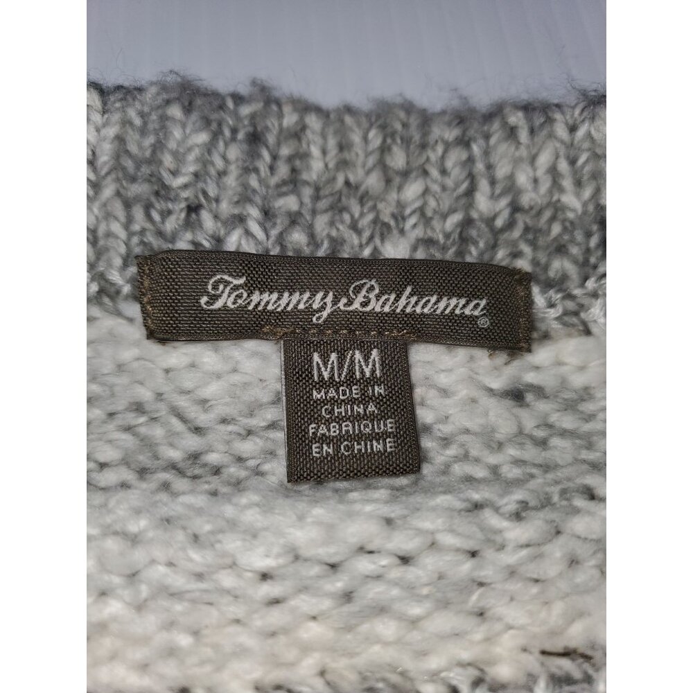 Tommy Bahama Women's Beige Shipley Porcini 3/4 Sleeve Ombré Sweater Sz M 912 - Picture 6 of 9